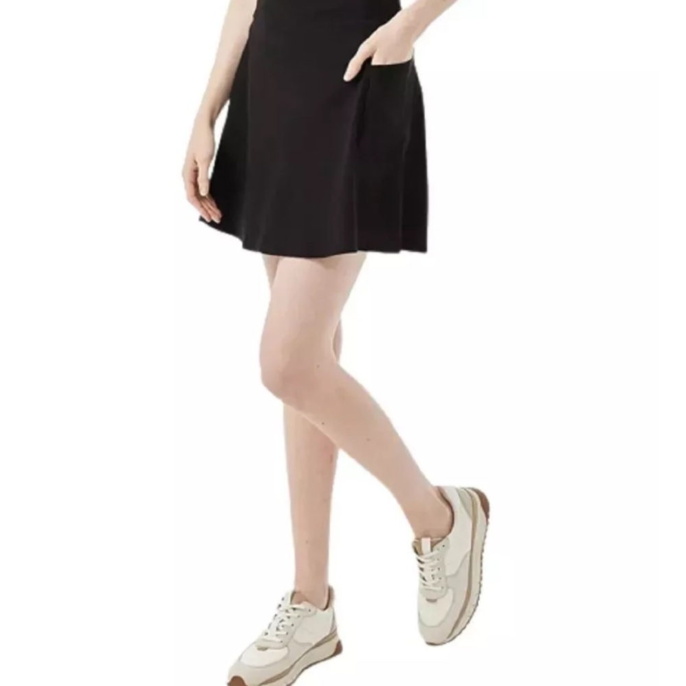 32 Degrees Women's Small Black Pull On Skort Side Pockets Skirt with shorts Med - Picture 11 of 11